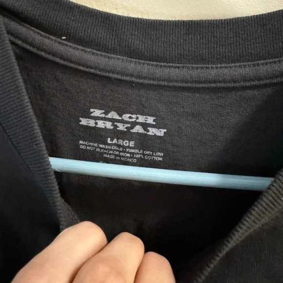 Zach Bryan Shirt Burn Burn Burn Tour Official Merch Tee - Picture 4 of 4